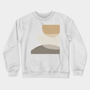 Minimal Abstract Print 002 Crewneck Sweatshirt